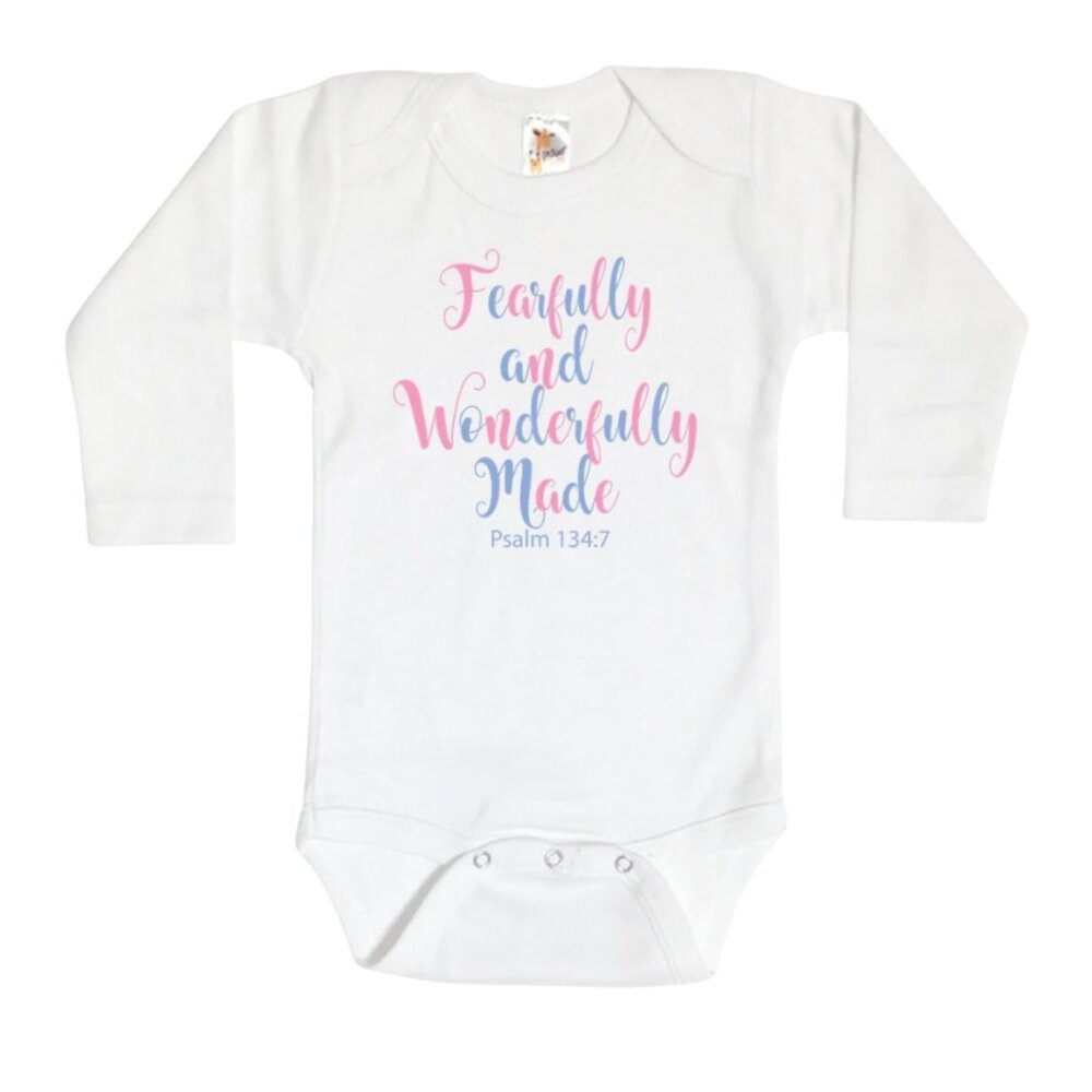 Fearfully and Wonderfully Made - Girls Infant Onesie